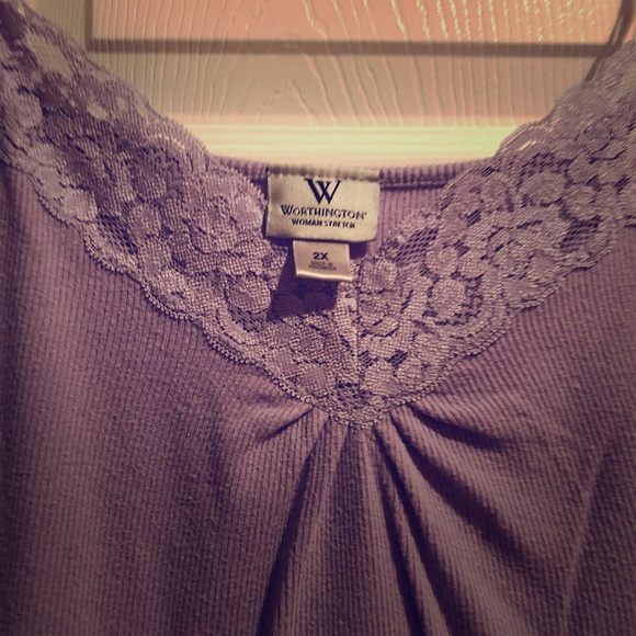 Worthington Tops - Worthington women’s lace tank top